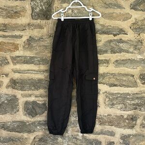 Black Parachute Pants